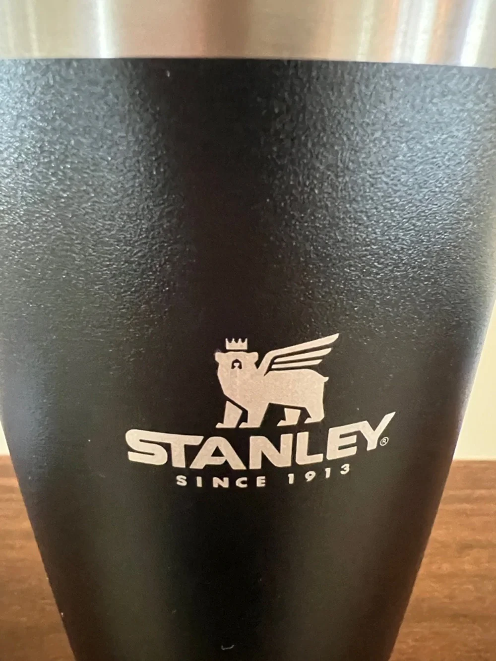 Black and Silver Insulated Tumbler - Picture 7 of 11